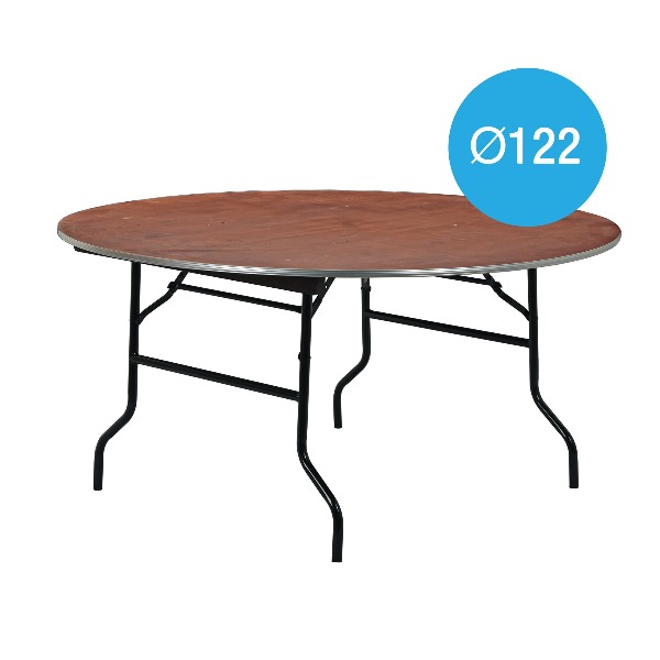 Klaptafel Brabant rond, Ø 122 cm